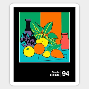 Still Life - Minimalist Style Illustration Artwork Sticker